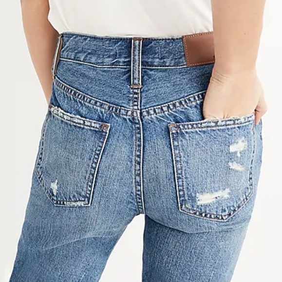 Madewell The Perfect Summer Jean: Destructed Edition in Robinson Wash Size 26 - Picture 5 of 16